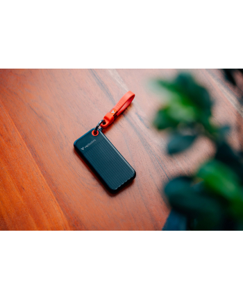 Dysk SSD zewnętrzny Verbatim Pocket SSD 1TB USB-C 3.2 Gen 2 czarny/czerwony