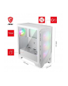 Obudowa MSI MAG FORGE 320R WHITE AIRFLOW ATX Midi z oknem, bez zasilacza - nr 10