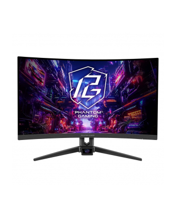 Monitor ASRock 27'' Curved Gaming Monitor PG27FRS1A 2xHDMI DP głośniki 2x2W