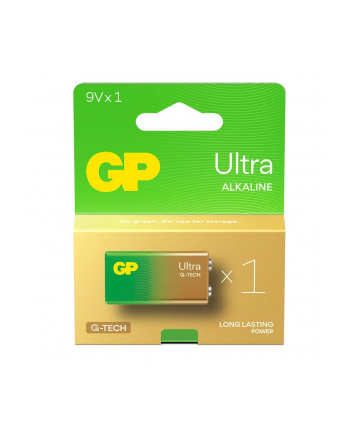 Bateria alkaliczna 6LR61 9V GP ReCyko Ultra alkaline G-TECH - 1 sztuka