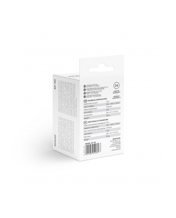 Adapter podróżny Savio AP-03 gniazdo (wersja europejska) - wtyk US