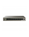 Switch niezarządzalny Tenda TEG1110PF-8-120W 9x1GbE 1xSFP PoE - nr 1