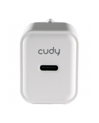 Ładowarka sieciowa Cudy GaN Charger CH20 20W USB-C PD 3.0 QC 3.0 (wersja europejska) Plug