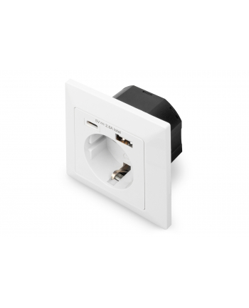 Digitus Gniazdo Elektryczne Usb Ścienne Da-70615