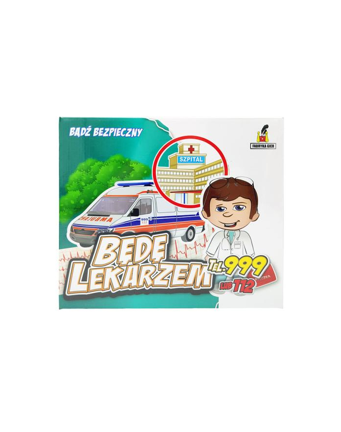 Będę lekarzem gra planszowa Edu GOBLIN główny