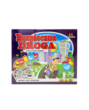 Bezpieczna droga gra planszowa Edu GOBLIN