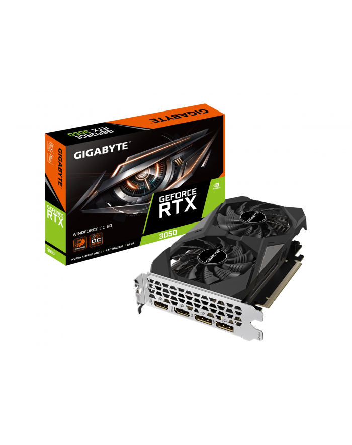 gigabyte Karta graficzna RTX 3050 WINDFORCE OC 6 GB GDDR6 96bit 2DP/2HDMI główny