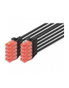 DIGITUS  KABEL LAN CAT 6-0,5 M - 10 SZTUK - RJ45 KABEL SIECIOWY - UTP NIEEKRANOWANY - KOMPATYBILNY Z CAT-6A I CAT-5E - CZARNY  () - nr 3