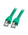 EFB-ELEKTRONIK EFB RJ45 KABEL KROSOWY S/FTP CAT8.1 LSZH GRUEN 2,0 M ŚREDNICA ZEWNĘTRZNA 8 MM STANDARDY TRANSFERU 25 GBIT 40 GBIT  () - nr 1