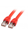 EFB-ELEKTRONIK EFB RJ45 KABEL KROSOWY S/FTP CAT8.1 LSZH CZERWONY 2,0 M ŚREDNICA ZEWNĘTRZNA 8 MM STANDARD PRZESYŁU 25 GBIT 40 GBIT  () - nr 1