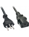 LINDY KABEL  30419 [1X ZŁĄCZE MĘSKIE SZWAJCARSKIE - 1X GNIAZDO IEC C13] 5 M  () - nr 13