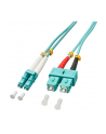 LINDY Patchcord światłowodowy LC/SC OM3 50/125um Multimode 1m (46390) - nr 1