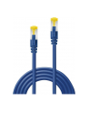 LINDY RJ-45/RJ-45 kat.7 Niebieski 7.5m (47282) - nr 6