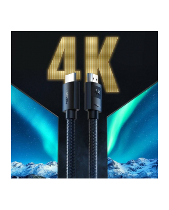Ugreen kabel HDMI 2.0 - HDMI 2.0 4K 3m czarny (HD119 40102)