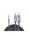 Lindy 35337 Kabel mini jack 3.5mm 2x RCA Cromo Line 10m (ly35337) - nr 5