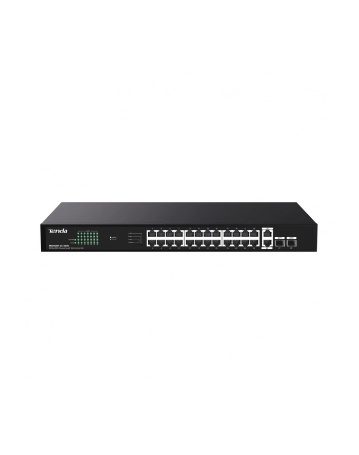 Switch niezarządzalny Tenda TEG1128P-24-410W 26x1GbE 2xSFP PoE główny