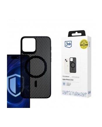 3mk pczerwonyection Etui na telefon 3mk do Apple iPhone 15. Oddychające, COOLing MagCase