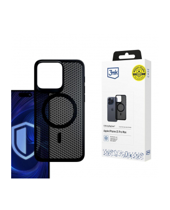 3mk pczerwonyection Etui na telefon 3mk do Apple iPhone 15 Pro Max. Oddychające, COOLing MagCase