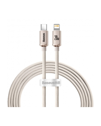 Baseus Crystal Shine USB-C do Lightning 20W, 2m (różowy) Kabel USB do iP nr 2