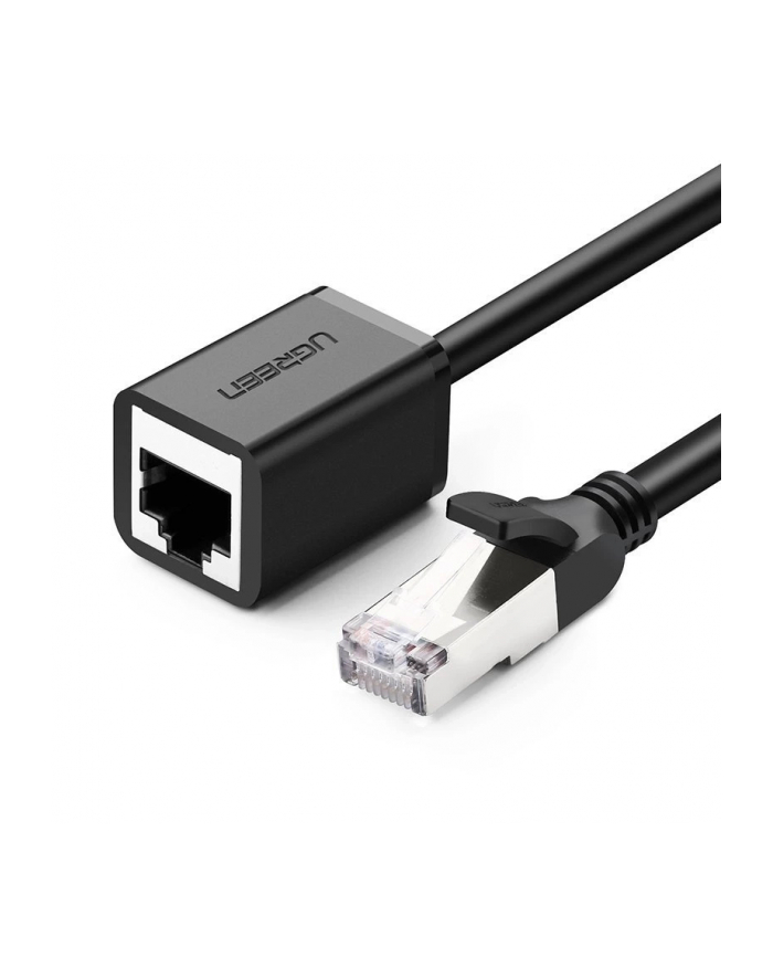 Ugreen Ethernet RJ45, Cat. 6, FTP, z metalową wtyczną 5m czarny główny