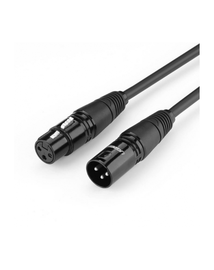 Ugreen 20710B XLR żeński do XLR męski 2m czarny główny