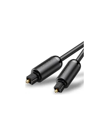 Ugreen optyczny Toslink Audio, aluminiowy z oplotem, 2m czarny