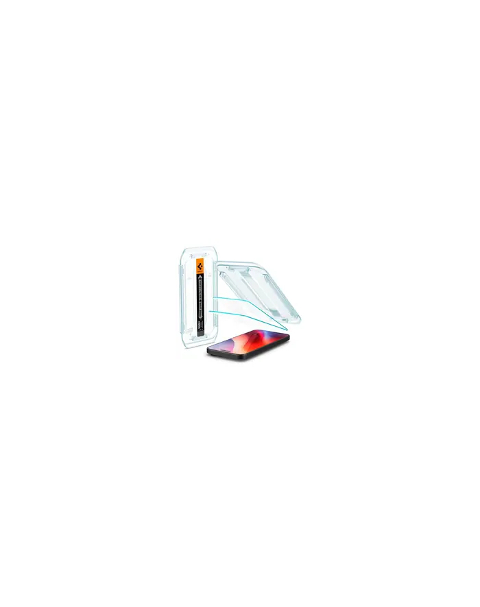 Spigen GLAS.TR ”EZ FIT” 2-pak do Apple iPhone 16 Pro przezroczyste Szkło ochronne główny