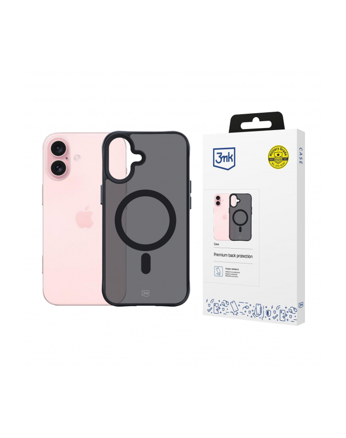 3mk MagCase do Apple iPhone 16 smoke główny