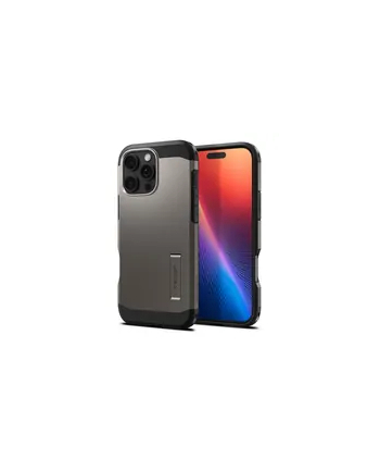 Spigen Tough Armor Mag Magsafe iPhone 16 Pro gunmetal nr 1