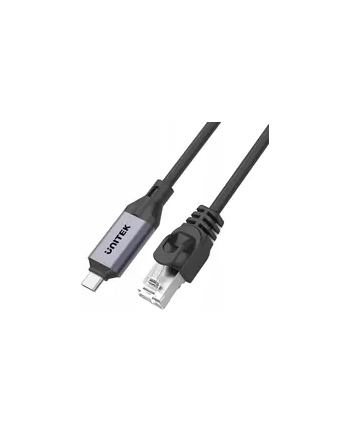 Unitek Kabel Ethernet USB C RJ-45 LAN, przewód sieciowy, 1m Unitek Kabel Ethernet USB C RJ-45 LAN, przewód sieciowy, 1m
