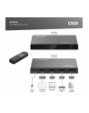 digitus Przełącznik/Switch 4K HDMI 3x1, 60Hz HDCP 2.3, pilot, Czarny - nr 7