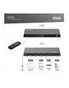digitus Przełącznik/Switch 4K HDMI 5x1, 60Hz HDCP 2.3, pilot, Czarny - nr 37