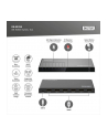 digitus Przełącznik/Switch 8K HDMI 5x1, 60Hz (4:4:4), HDR, HDCP 2.3, pilot, Czarny - nr 36