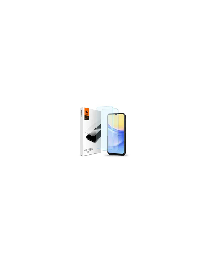 Spigen Glas Tr Slim 2-pak do Samsung Galaxy A15 4G / 5G / A25 5G / M15 5G przezroczyste Szkła ochronne główny