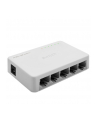 qoltec SWITCH przełącznik sieciowy 5 x port RJ45 | 1000Mbps | Fast      Ethernet | LAN - nr 1