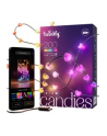 twinkly Inteligentne lampki dekoracyjne Strings USB-C (Candies) 200 LED RGB, serca, zielony przewód, 12 m - nr 21