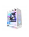 Nzxt H7 Flow Rgb 2024, Tower Case Biała, Tempered Glass (CMH72FWR1) - nr 7