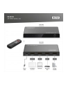 digitus Przełącznik/Switch 4K HDMI 3x1, 60Hz HDCP 2.3, pilot, Czarny - nr 34