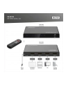 digitus Przełącznik/Switch 8K HDMI 3x1, 60Hz (4:4:4), HDR, HDCP 2.3, pilot, Czarny - nr 35