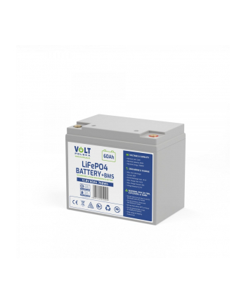 AKUMULATOR VOLT POLSKA LITOWO-ŻELAZOWO-FOSFORANOWY LiFePO4 12V 60Ah 60A