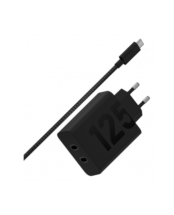 Motorola moto charger 125W Kolor: CZARNY, USB C-C, Black