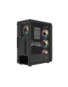 FURY OBUDOWA KOMPUTEROWA FURY SHOBO SH4F RGB MIDI Z OKNEM CZARNA - nr 12