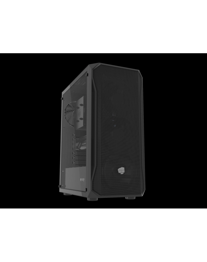 FURY OBUDOWA KOMPUTEROWA FURY SHOBO SH4F RGB MIDI Z OKNEM CZARNA główny