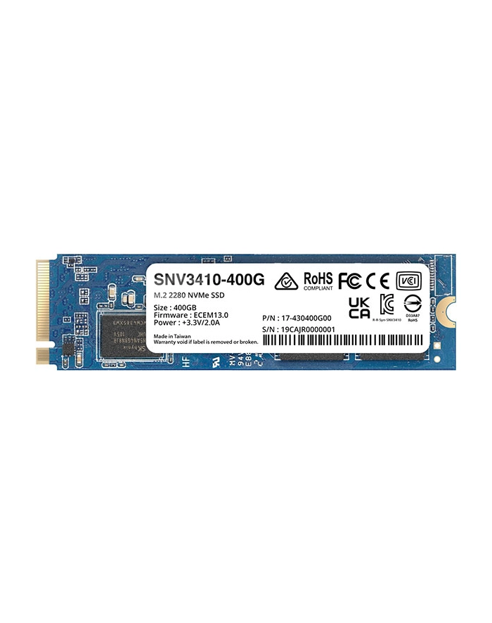  Dysk SSD M.2 NVME do serwerów Synology SNV3410-400G główny