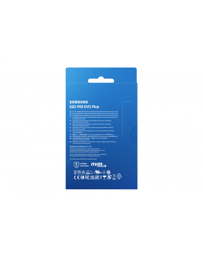 Dysk SSD Samsung 990 EVO Plus 1TB M.2 2280 PCIe 4.0 x4 / 5.0 x2 NVMe 2.0 (7250/6300 MB/s) główny