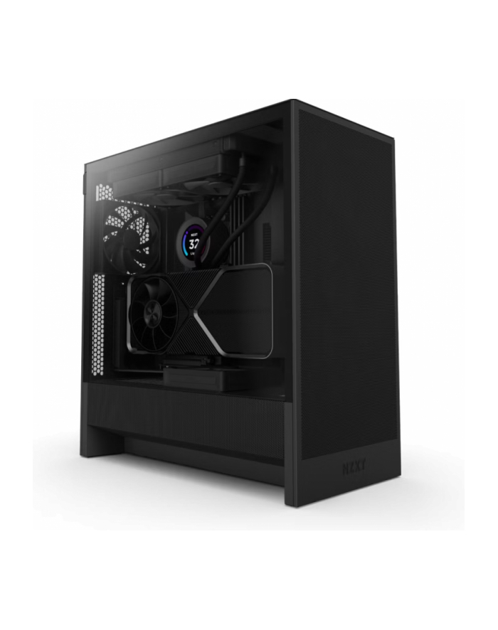Obudowa NZXT H5 Flow (2024) Midi Tower z oknem Czarna główny