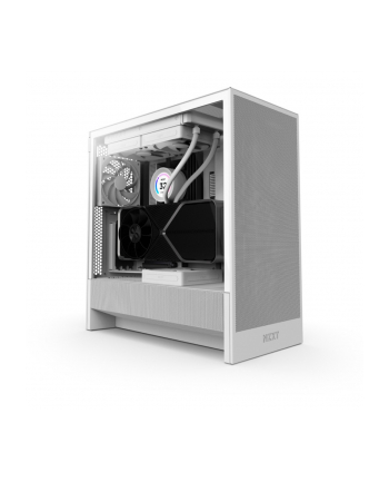 Obudowa NZXT H5 Flow (2024) Midi Tower z oknem Biała