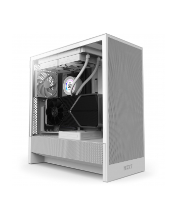 Obudowa NZXT H5 Flow (2024) Midi Tower z oknem Biała nr 2