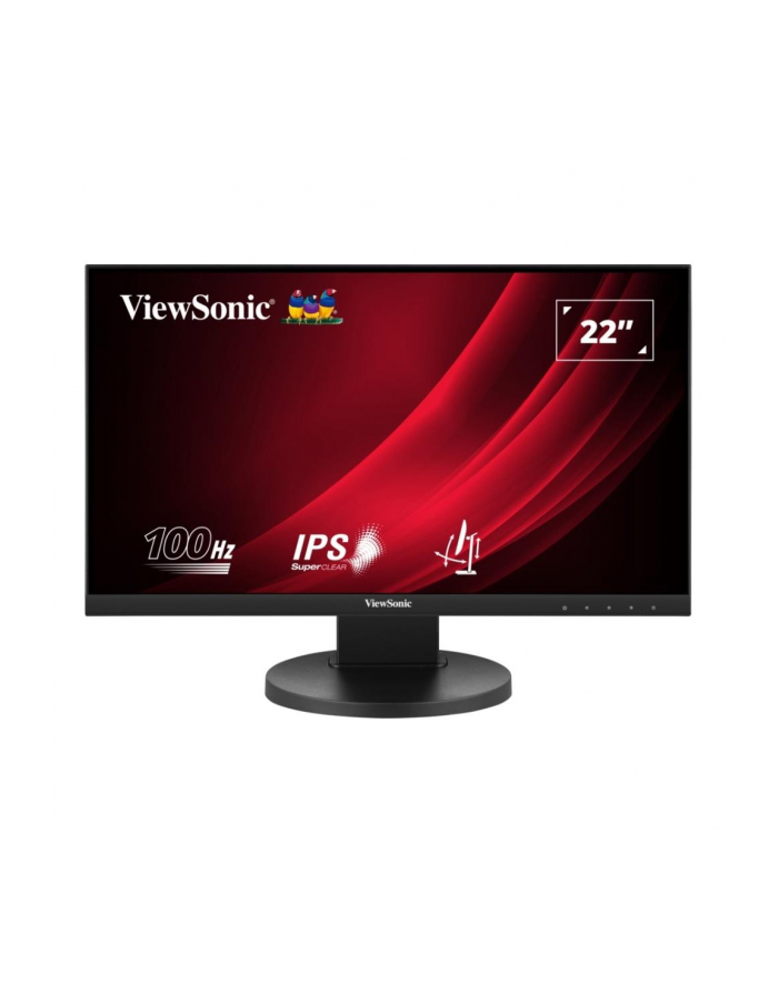 viewsonic europe Monitor ViewSonic 21,5'' VG2208A-HD Ergonomic Monitor IPS FHD 100Hz HDMI DP VGA główny