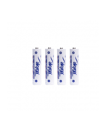 Bateria alkaliczna Akyga AKY2057 AAA LR03 Zn-MnO2, 1.5V/1300mAh 4szt/folia